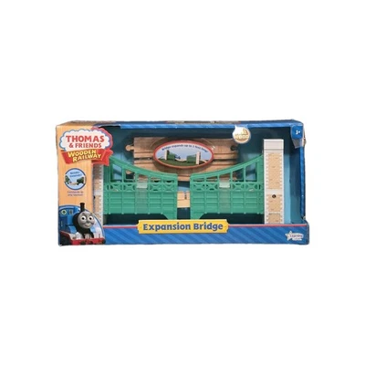 New Thomas & Friends Expansion Bridge Wooden Railway Train  Set Learning Curve - Image 1 of 4