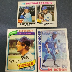Topps George Brett, 1976 Batting Leader, 1980, 1982 Kansas City Royals  - Bild 1 von 2