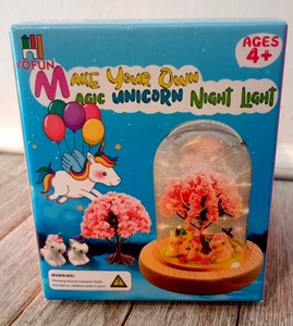 YOFUN Einhorn Nachtlicht selber machen - Einhorn Bastelset für Kinder 4+ Neu - Bild 1 von 5