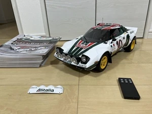 1/8 Weekly Lancia Stratos Builder Minicar Hachette Minicar #PFC0PF - Picture 1 of 12