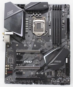 MSI MPG Z390 GAMING EDGE AC Intel Z390 ATX Mainboard Sockel 1151 (#13697) - Bild 1 von 3