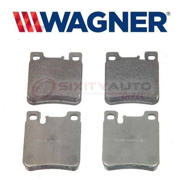 Wagner Brake Rear Disc Brake Pad Set for 1998-2002 Mercedes-Benz E430 - fw Foto 1 de 4