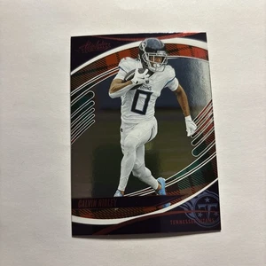 2025 Absolute Football - Calvin Ridley - RED & GREEN - Tennessee Titans - #52 - Picture 1 of 2