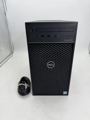 Computadora de escritorio Dell Precision 3630 Tower 256 GB SSD 8 GB RAM i5-9500 UHD 630 Foto 1 de 4