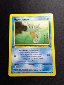 EDITION 1 EXC NM Hypotrempe 49/62 Wizards Fossile Carte Pokémon FR - Picture 1 of 12