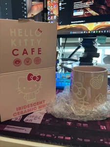 2025 Hello Kitty Cafe Truck Iridescent Mug - Picture 1 of 3