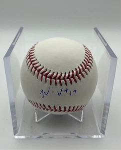 Will Vest Autographed Rawlings Official Major League Baseball JSA CoA - Picture 1 of 2