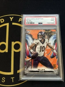 Topps Inception Fútbol Bo Nix Naranja/50 24 - Imagen 1 de 2