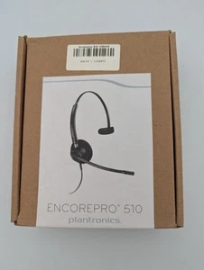 Plantronics EncorePro HW510 Black Headband Headset - Picture 1 of 12