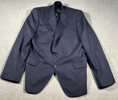 Chaqueta Blazer Mirto 1956 Loro Piana Para Hombre 58 (31 Longitud 42 Pit to Pit) Lana Azul Foto 1 de 4