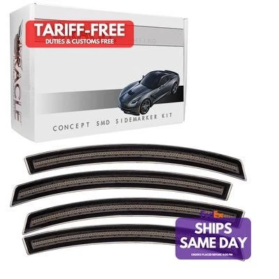 Oracle Lighting 2392-020, Kit Clear Plastic Fits 14- Corvette Sidemarker Tinted  - Image 1 of 4
