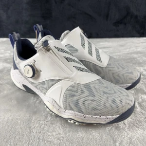 NEW Adidas Men's SIZE 11.5 Codechaos BOA Golf Shoes White Navy Blue IH5142 - Picture 1 of 6