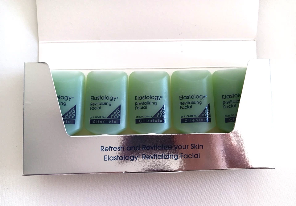 Clientele Elastology Revitalizante Facial 5 (Cinco) Aplicaciones Cada 0.5 OZ Nuevo en Caja Foto 1 de 4