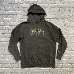 Kuiu Hoodie Kids XL Black Ram Skull Logo Sweatshirt Outdoor Hunting Western - Picture 1 of 12