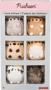 GUND Pusheen Comic Collector I Love Kitties Set of 6 Plush Stuffed Animal Cats, - Picture 1 of 4