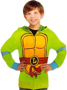 Teenage Mutant Ninja Turtles Hoodie for Kids - Leonardo, S/M, Nickelodeon - Picture 1 of 4