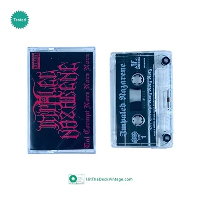 Impaled Nazarene - Tol Cormpt Norz Norz Norz Cassette Tape (1993) Metal TESTED - Image 1 of 2