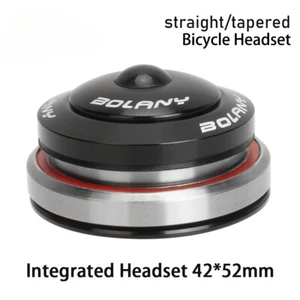 Bearing Headset Road Bike Steering Column 1 1/8"-1 1/2" Tapered/Straight Tube - Picture 1 of 19