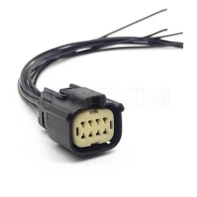 8-Pin Front Headlamp Headlight Connector Pigtail For GMC Acadia Yukon 2015-2021 - Image 1 of 4