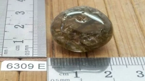 QUARTZ RUTILE - EXTRA - pierre roulee mineraux lithotherapie collection reiki - Picture 1 of 3