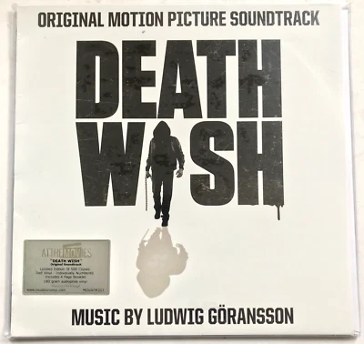 Death Wish Soundtrack OST Ludwig Goransson Red Vinyl LP Limited Edition Numbered - Image 1 of 4
