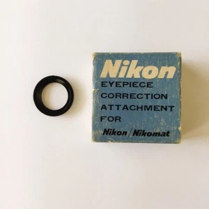 Nikon FM 0 EYEPIECE CORRECTION LENS For FM3A FM2 FA FE FM Finder in genuine Box - Picture 1 of 13