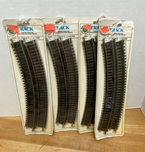 4 Lot ATLAS Gleise - HO Zug 1501 18" Radius je 4 Stück Eisenbahn Schienen neu - Bild 1 von 7