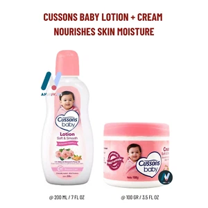 CUSSONS BABY LOTION + Cream Soft Smooth Gentle Natural Nourishes Skin Moisture - Picture 1 of 8