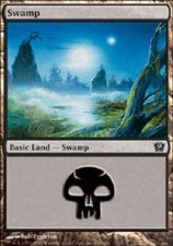SWAMP #339 X4 4 4X 9th Edition MTG Magic the Gathering Cards DJMagic