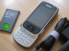 Nokia 6303i classic steel Silber Ohne Vertrag Hervorragend – Refurbished