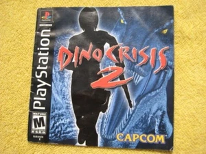 Dino Crisis 2 (Sony PlayStation 1, 2000) istruzioni proprietario SOLO MANUALE NO GIOCO - Foto 1 di 4