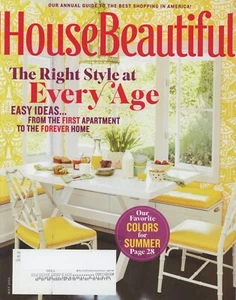 HOUSE BEAUTIFUL Magazine - May 2015 / Fine Interior Decorating / 140 Pages - Picture 1 of 1