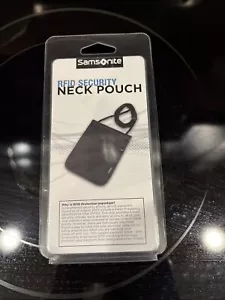 Samsonite RFID Security Neck Pouch 91157-1041 nuovo sigillato nella confezione - Foto 1 di 2