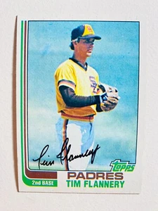 1982 TOPPS #249 TIM FLANNERY NM-MT MLB BASEBALL CARD - Picture 1 of 1