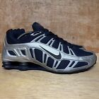 Nike Shox Turbo 3.2 SL Obsidian Silver Blue Shoe Sneakers 455541-440 Men Size 12