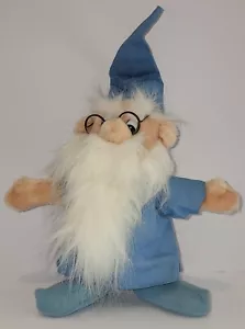 Vintage Disney Wizard Mr Merlin peluche Sears spada nella pietra personaggio classico - Foto 1 di 7