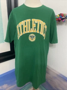 NEW Oakland A's Athletics New Era Embroidered SS Crew Neck Tee Shirt Men's L - Picture 1 of 3