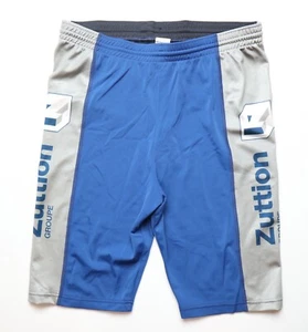 CRAFT CYCLING BIKE SHORTS VINTAGE GRAY & BLUE ELASTANE MENS SIZE L LARGE - Picture 1 of 9