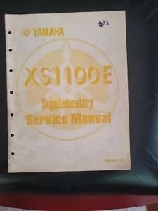 Yamaha Xs 1100E Supplementary Service Manual  - Bild 1 von 5
