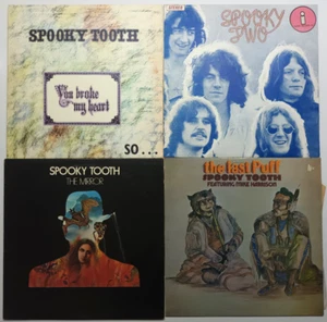 SPOOKY TOOTH YOU BROKE MY HEART MIRROR THE LAST PUFF 12" RECORD VINYL LOT OF 4 - Picture 1 of 5