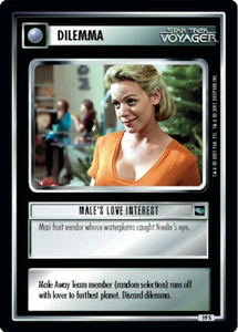 Male's Love Interest - Voyager - Star Trek CCG 1E - Picture 1 of 1