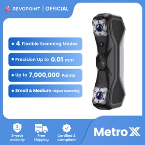 Revopoint MetroX 3D Laser Scanner Handheld For 3D Printer 0.01MM CAD Designer - Picture 1 of 10