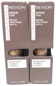 (2) Revlon Illuminance Serum Tint NIP 0.94 fl oz 113 - Ivory Beige Exp: 8/2025 - Picture 1 of 3