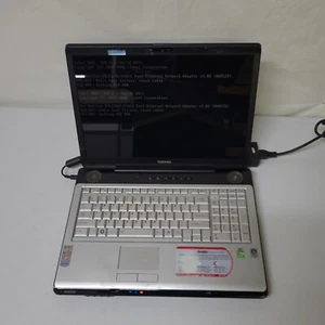 Toshiba Satellite P205D-S7454 Laptop NO HDD AMD Turion 17" No Adapter AS IS - Picture 1 of 14