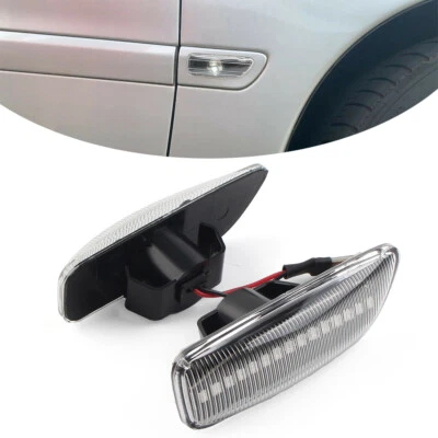 LED Dynamic Side Marker Turn Signal Light For Volvo S60 S80 MK1 V70 MK2 XC70 - Image 1 of 4
