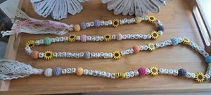 Spring Wooden Bead Garland - Picture 1 of 2
