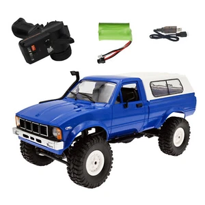 For RC Truck C24 1:16 4x4 4WD Scale Crawler Pickup Off Road RTR Car R/C Blue NEW - Bild 1 von 10