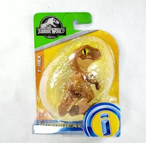 New! Imaginext Jurassic World T. REX In Egg Package Baby T. Rex Fisher Price - Picture 1 of 2