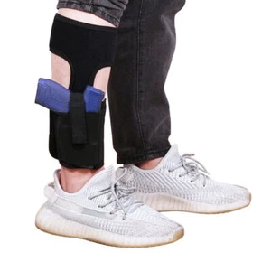 Universal Ankle Holster Leg Carry Pistols Gun Holster Concealed Carry & Mag Case - Picture 1 of 11