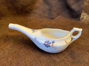 Antik Germany Kinder Porzellan Invalide Futtertasse Stillbecher Goldrand klein - Bild 1 von 6